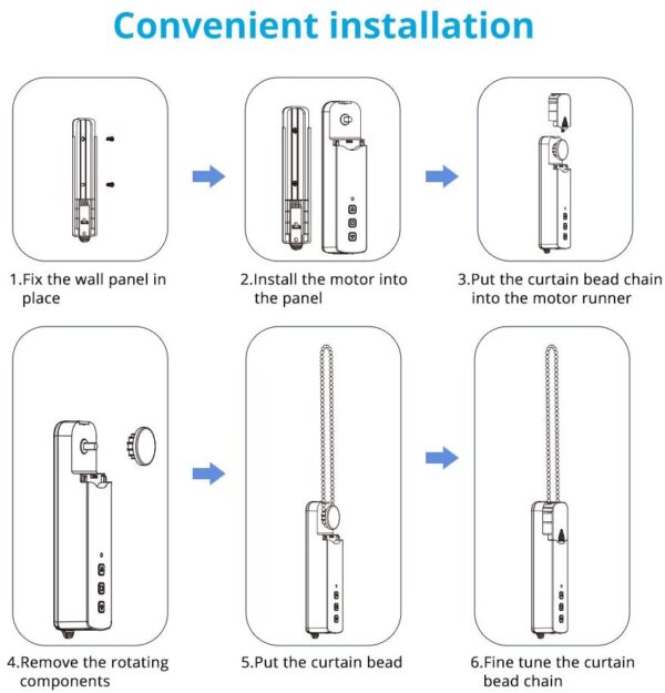 Zigbee Roller Blind Motor with Built in Battery - Image 2