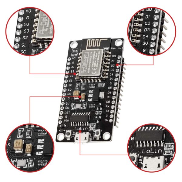 NodeMCU WiFi with ESP8266 - Image 2